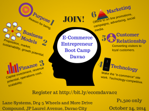 E-Commerce Entrepreneur Boot Camp Davao